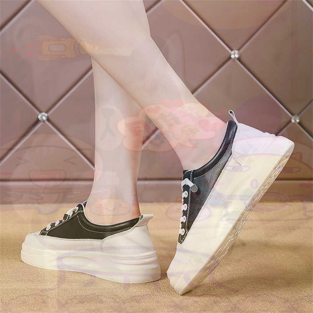 Badminton Vietnam - Sznurowane mokasyny Chunky Loafers Woman Skateboarding