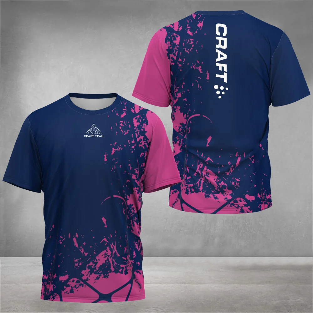 Badminton Lovers - Modna koszulka męska z nadrukiem tie-dye,