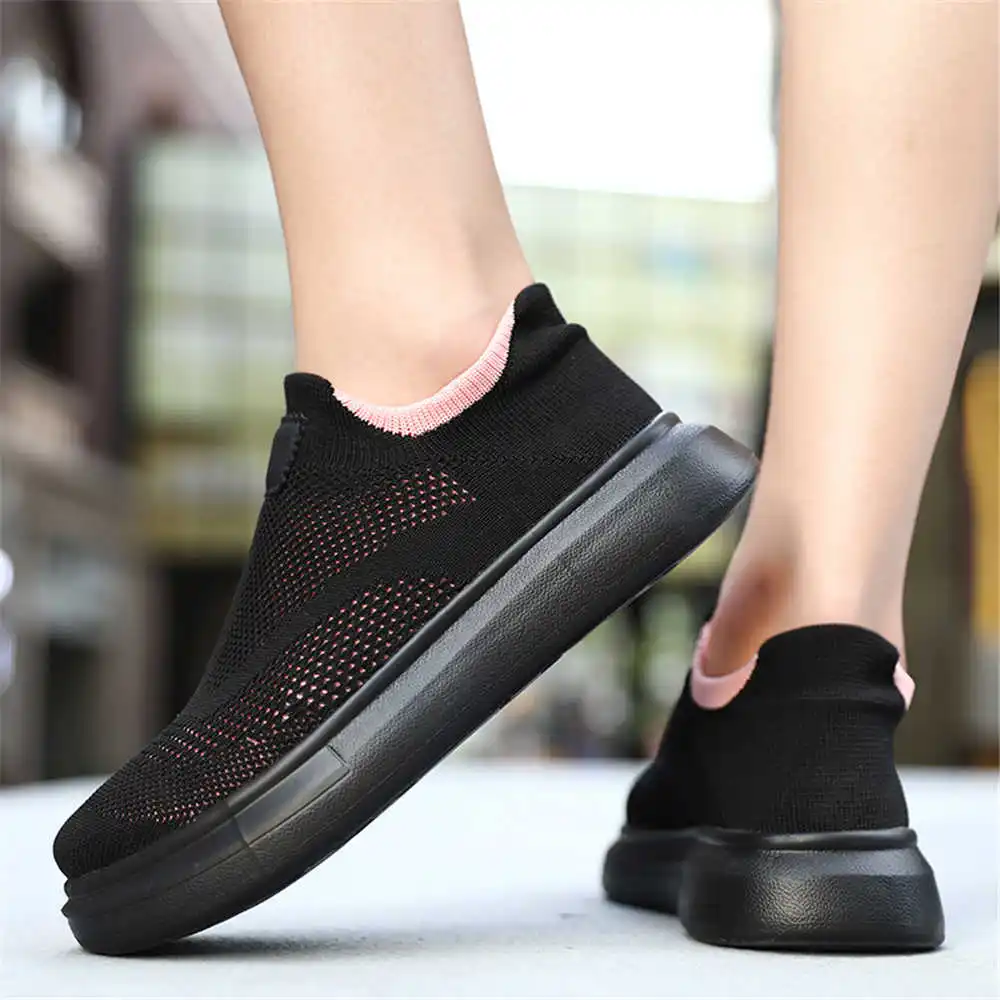 Badminton Vietnam - Platform Stockings Brown Shoes For Woman