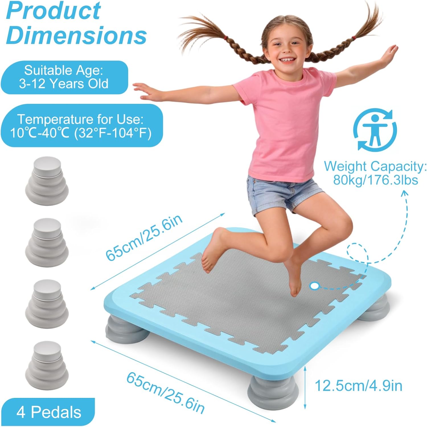 Trampolina dla dzieci, stabiln – Training Net Mini recenzja i cena
